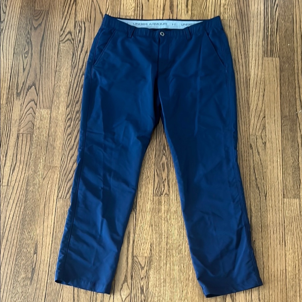 Men's Under Armor Blue Pants 38x32